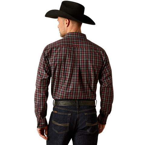 Ariat Mens Pro Series Jax L/S Shirt (10053901) Black