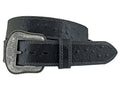 Roper Mens 1.1/2" Genuine Leather Belt (8682500K) Black/Ostrich Print