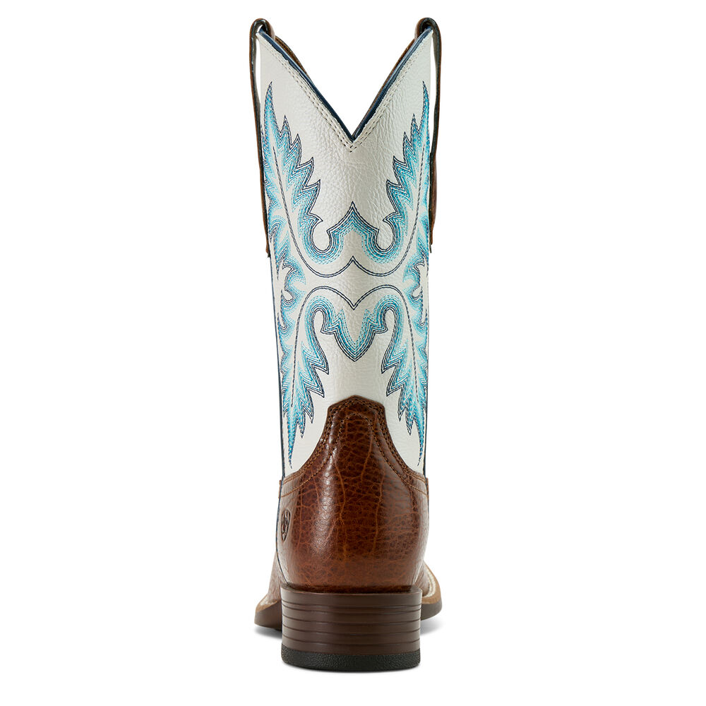 Ariat Womens Canyon Point Boots (10061283) Gingersnap/White Icing