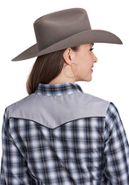 Roper Womens Karman Special Collection L/S Shirt (50024012) Plaid Black [SD]