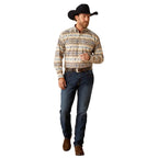 Ariat Mens Cory L/S Shirt (10054089) Brown [SD]