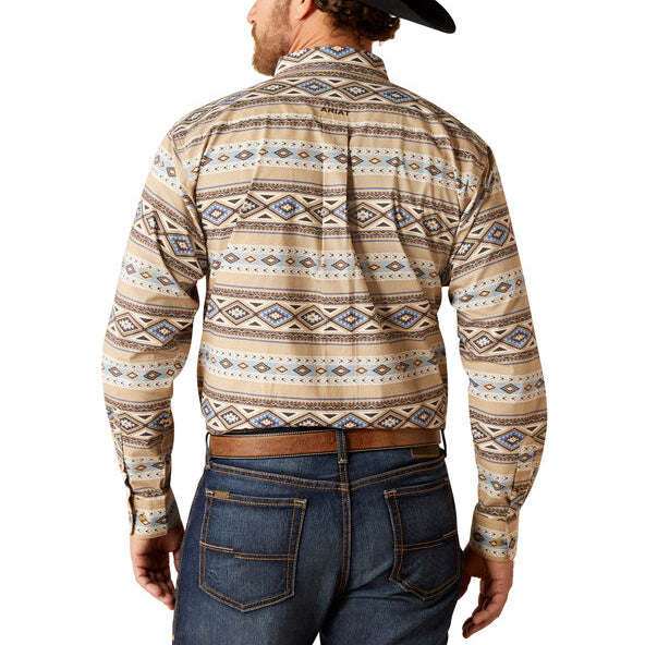 Ariat Mens Cory L/S Shirt (10054089) Brown [SD]