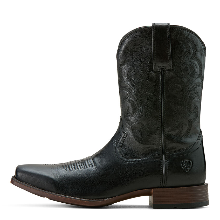 Ariat Mens Bodie Western Boots (10061151) Iron Black [SD]