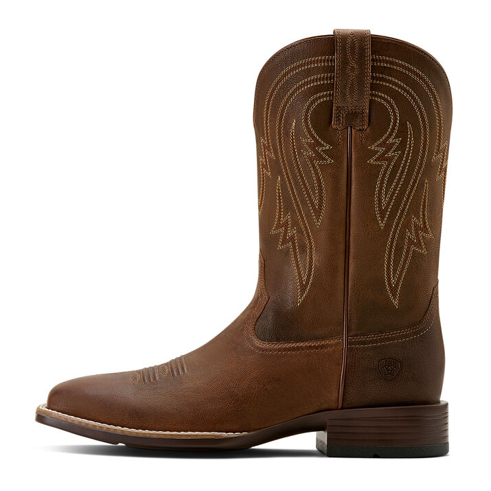 Ariat Mens Plano Western Boots (10061196) Woody Tan