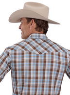 Roper Mens Karman Classics 55/45 Collection L/S Shirt (01101064) Brown [SD]