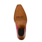 Ariat Womens Starlight Western Boots (10061314) Diva Pink/Pale Rose Shine [SD]