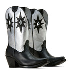 Ariat Womens Starlight Western Boots (10061315) Obsidian/Shiny Buckle [SD]