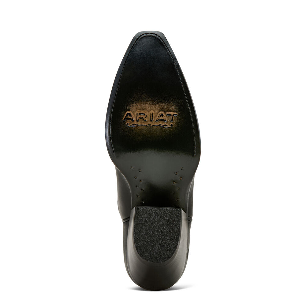Ariat Womens Starlight Western Boots (10061315) Obsidian/Shiny Buckle [SD]