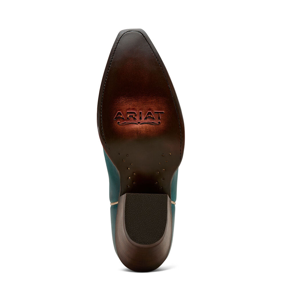 Ariat Womens Starlight Western Boots (10061313) Turquoise/Pearly White [SD]