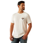 Ariat Mens Mexicali S/S Tee (10054829) Antique White
