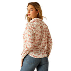 Ariat Womens Rudford L/S Shirt (10054994) Blushing Horse