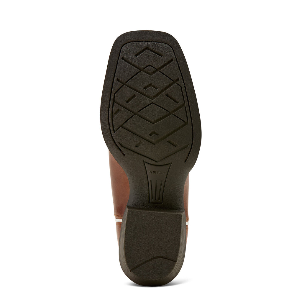 Ariat Youths Futurity Fort Worth Western Boots (10061206) Coyote Brown/Madison Avenue [SD]