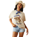 Ariat Womens Heritage S/S Tee (10054552) Ancient Scroll