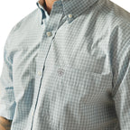 Ariat Mens Pro Series Glennie Classic Fit S/S Shirt (10054683) Turquoise
