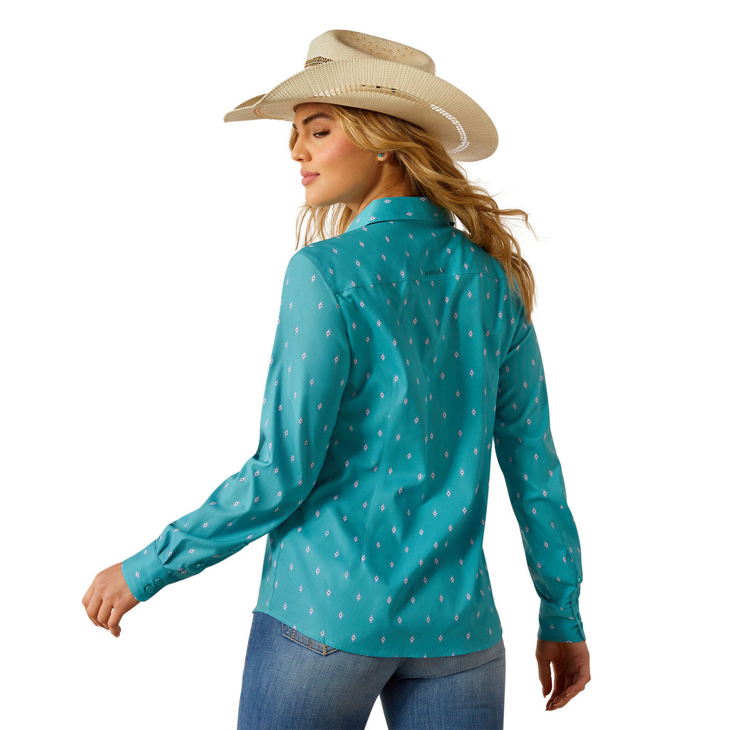 Ariat Womens Kirby Pro L/S Shirt (10054893) Latigo
