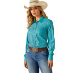 Ariat Womens Kirby Pro L/S Shirt (10054893) Latigo