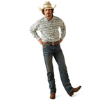 Ariat Mens Judge Classic Fit L/S Shirt (10054694) Teal