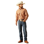 Ariat Mens Pro Series Julius Classic Fit L/S Shirt (10054741) Rust