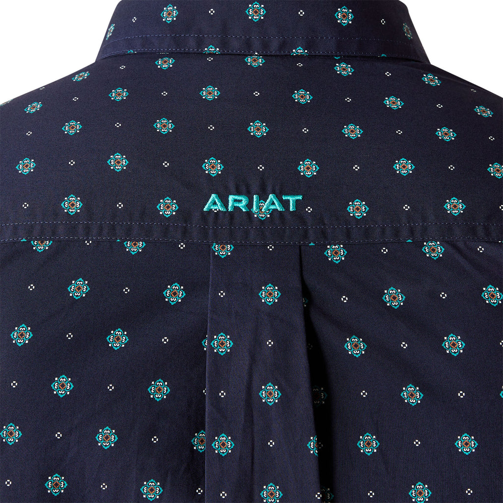 Ariat Mens Jacobi Classic Fit L/S Shirt (10054695) Navy