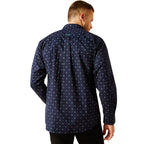 Ariat Mens Jacobi Classic Fit L/S Shirt (10054695) Navy