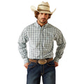 Ariat Mens Pro Series Conner Classic Fit Snap L/S Shirt (10054676) Navy