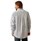 Ariat Mens Wrinkle Free Briar Classic Fit L/S Shirt (10054723) White