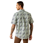 Ariat Mens Cyrus Classic Fit S/S Shirt (10054820) Mint