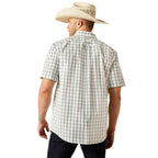 Ariat Mens Pro Series Cooper Classic Fit S/S Shirt (10054823) White