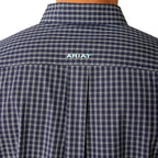 Ariat Mens Pro Series Callum Classic Fit S/S Shirt (10054822) Navy