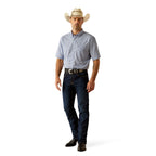 Ariat Mens Wrinkle Free Ozzy Classic Fit L/S Shirt (10054812) White