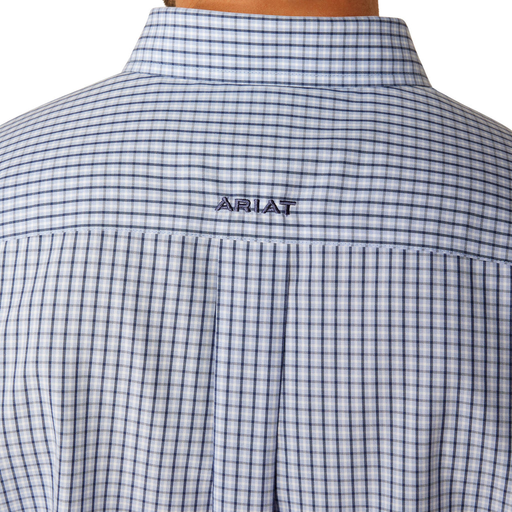 Ariat Mens Wrinkle Free Ozzy Classic Fit L/S Shirt (10054812) White