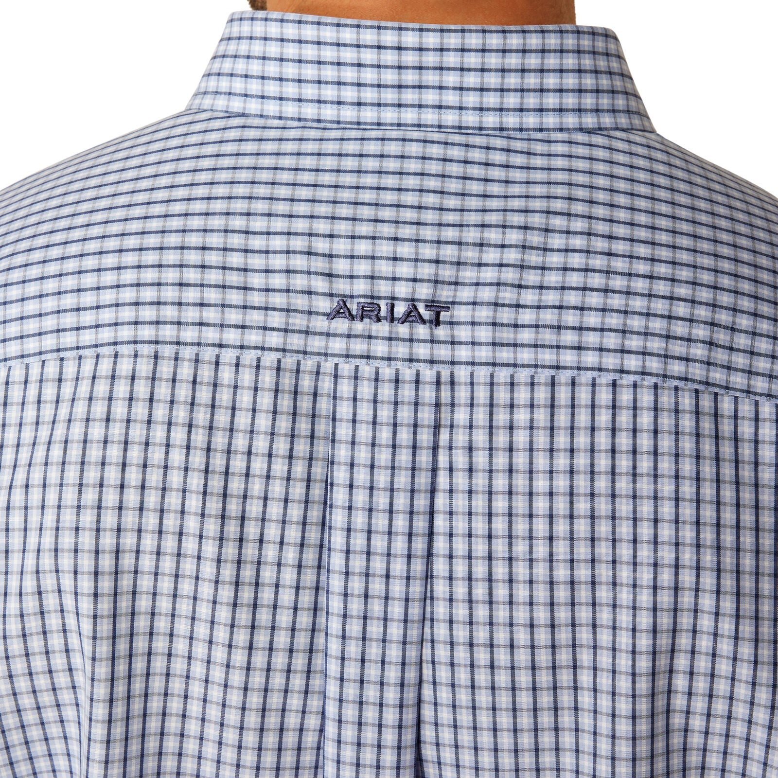 Ariat Mens Wrinkle Free Ozzy Classic Fit L/S Shirt (10054812) White