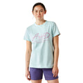 Ariat Womens Rebar Cotton Strong Worldwide S/S Tee (10054503) Aquatic
