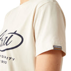 Ariat Womens Rebar Cotton Strong Worldwide S/S Tee (10054448) Moonbeam