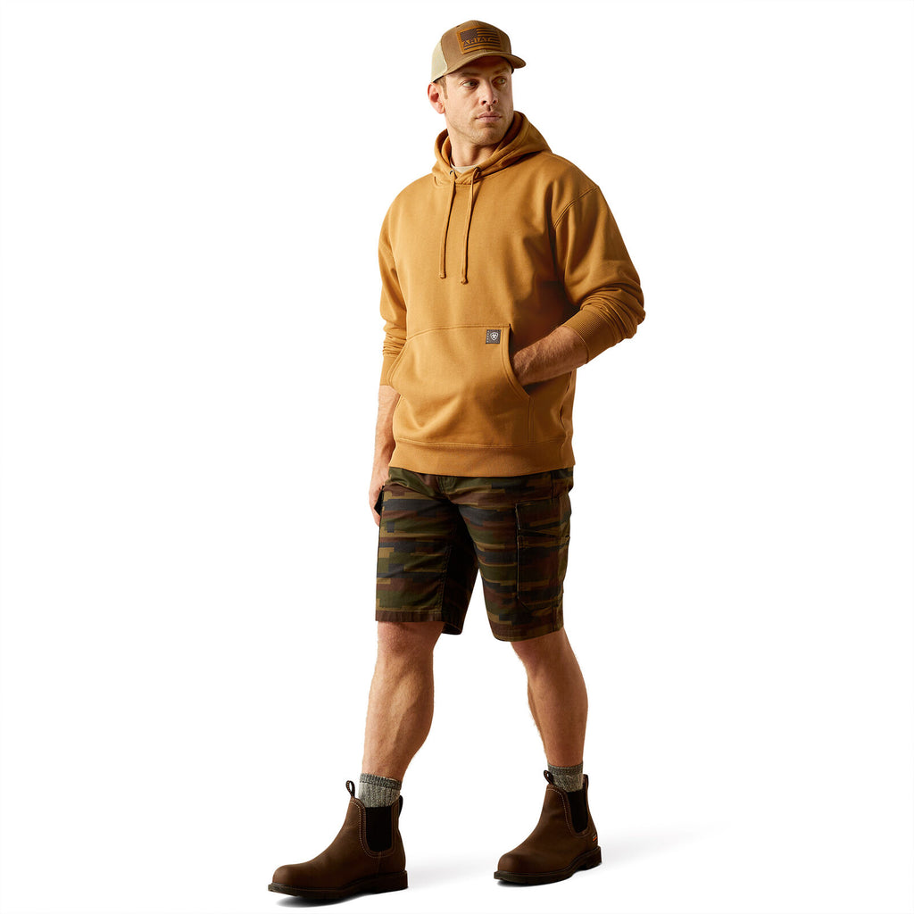Ariat Mens Rebar Workman Hardhead Hoodie (10054474) Bistro