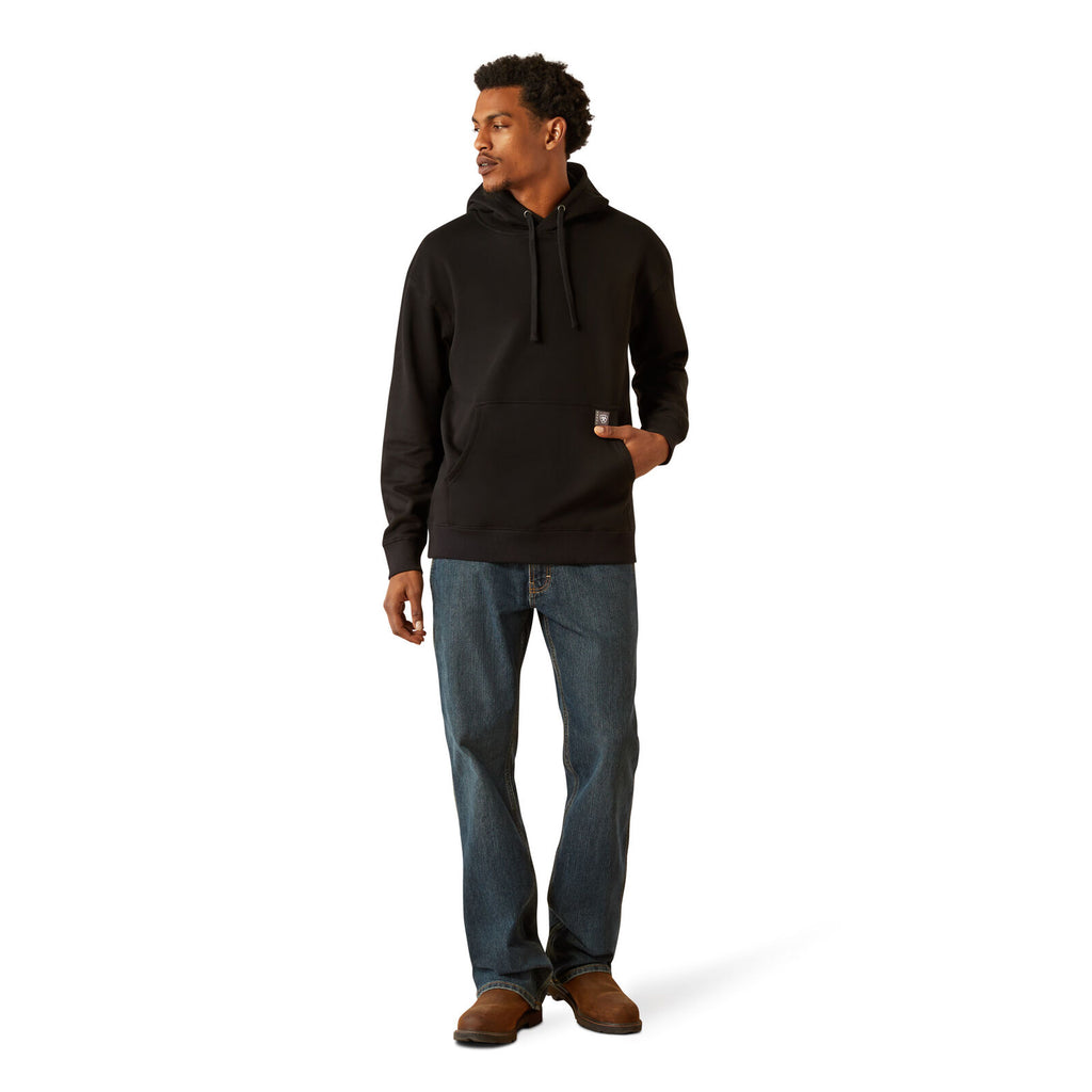 Ariat Mens Rebar Workman Hardhead Hoodie (10054475) Black