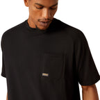 Ariat Mens Rebar Cotton Strong Hardhead S/S Tee (10054445) Black