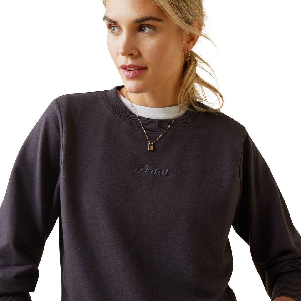 Ariat Womens Memento Sweatshirt (10043392) Periscope