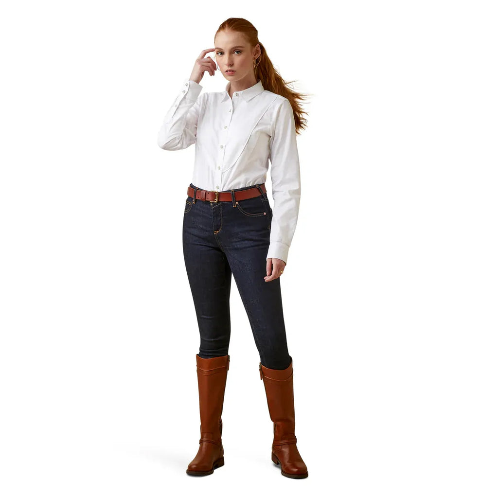 Ariat Womens Muir L/S Blouse (10046372) White