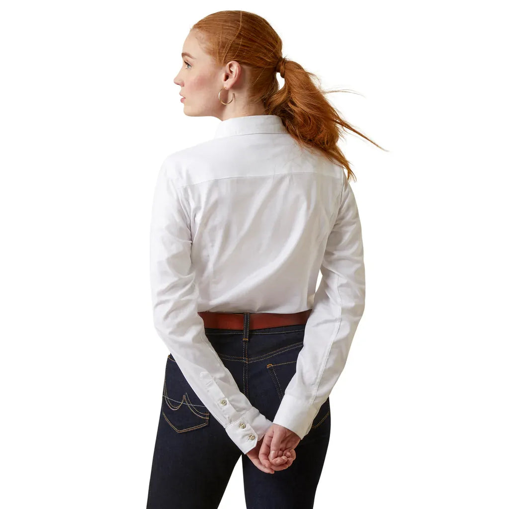 Ariat Womens Muir L/S Blouse (10046372) White