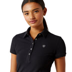 Ariat Womens Prix 3.0 Polo (10055059) Black
