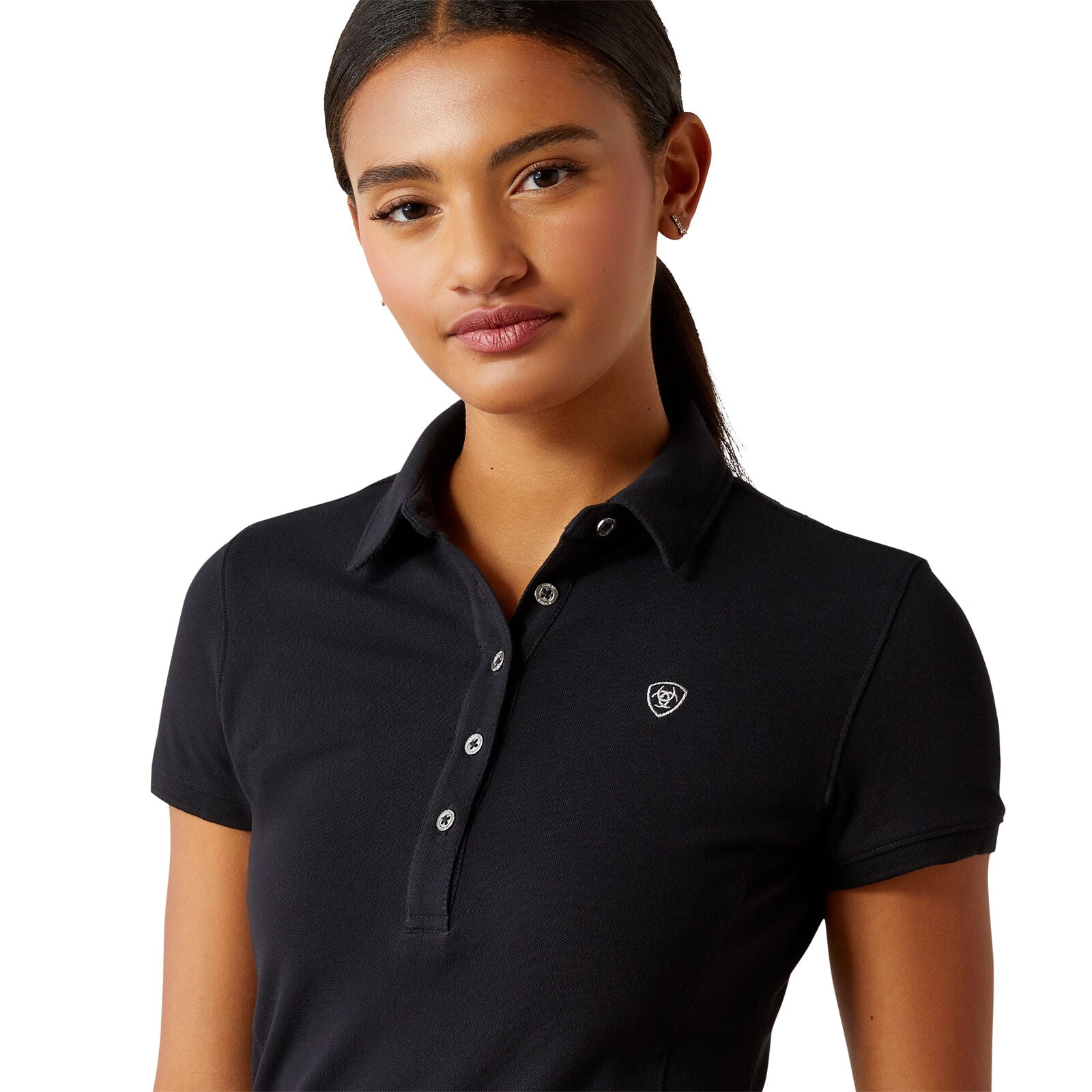 Ariat Womens Prix 3.0 Polo (10055059) Black
