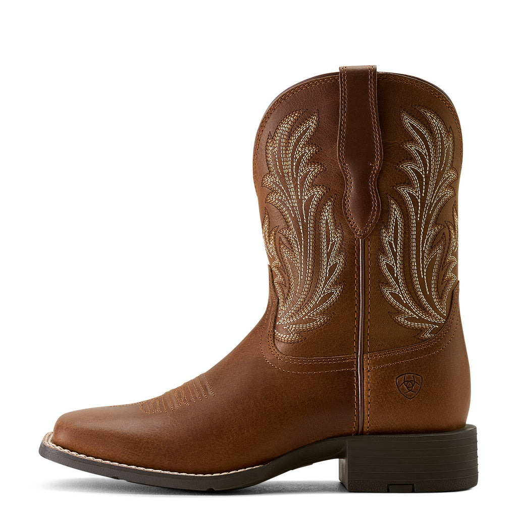 Ariat Womens Round Up Filly Western Boots (10064074) Sorrel Crunch