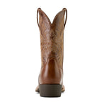 Ariat Mens Sport Narrow Cutter Toe Western Boots (10063959) Dark Tan