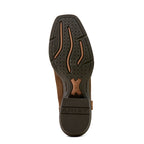 Ariat Mens Sport Narrow Cutter Toe Western Boots (10063961) Aged Smokehouse Roughout/Midnight Blue