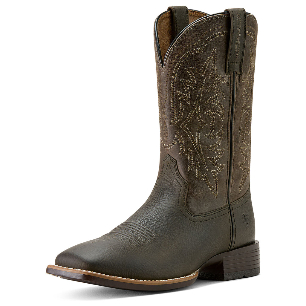 Ariat Mens Ryden Ultra Western Boots (10063989) Smokey Brown/Dusty Taupe
