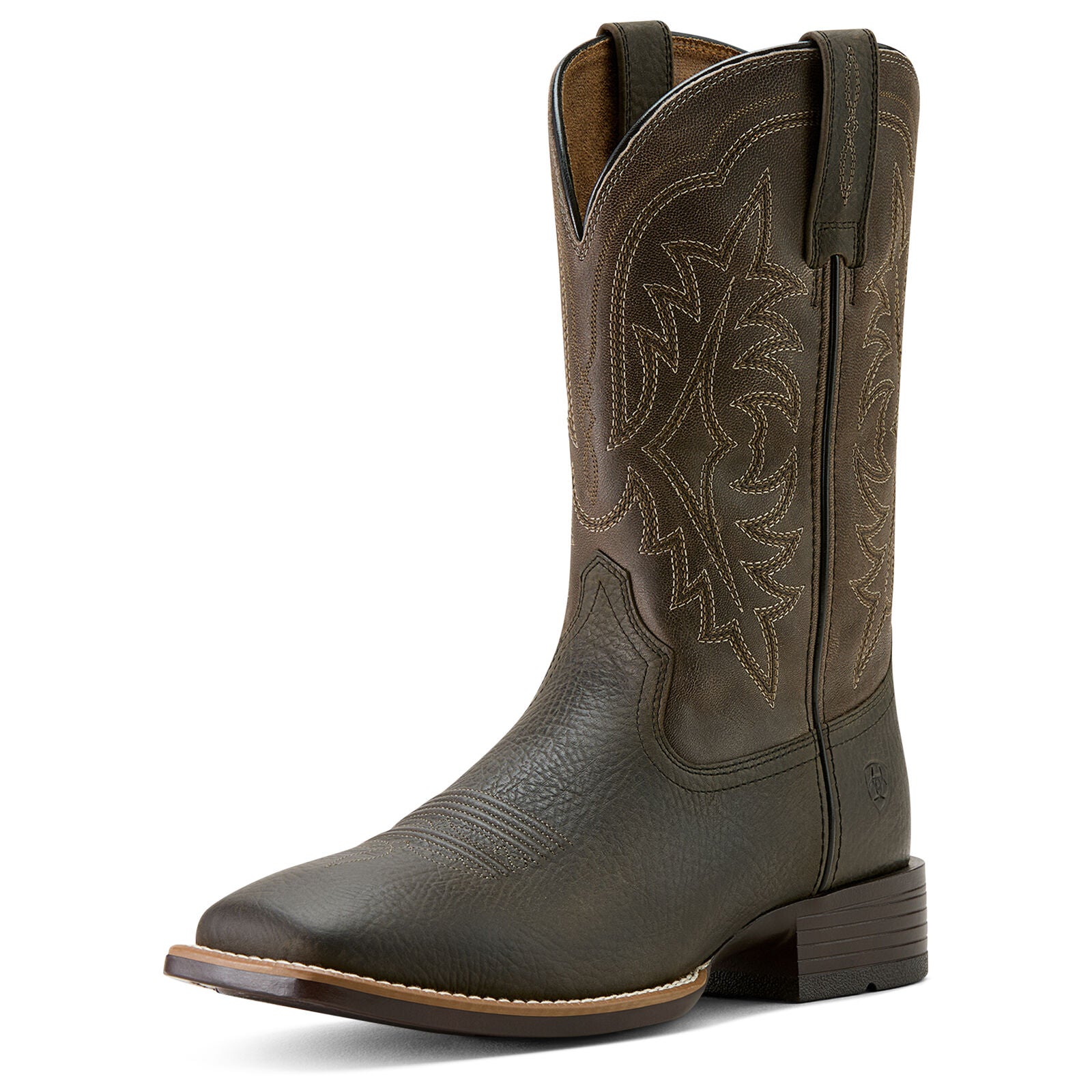 Ariat Mens Ryden Ultra Western Boots (10063989) Smokey Brown/Dusty Taupe
