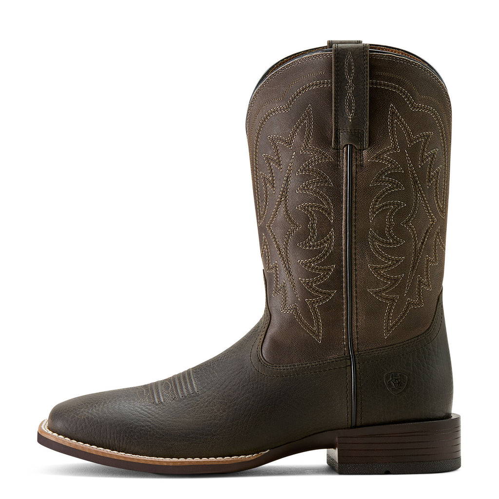 Ariat Mens Ryden Ultra Western Boots (10063989) Smokey Brown/Dusty Taupe