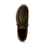 Ariat Mens Buckeye H2O Western Boots (10063968) Dark Brown/Brown Lizard Print [SD]