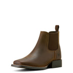 Ariat Youths Booker Chelsea Western Boots (10063824) Distressed Brown